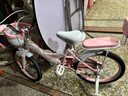 普力圖兒童自行車(chē)腳踏車(chē)2-3-5-6-10歲男女童小孩單車(chē)寶寶輕便童車(chē)輔助輪 【櫻花粉】輻條版+帶后座 18寸（適合身高110cm~130cm） 曬單實(shí)拍圖