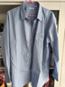 優(yōu)衣庫男裝女裝全棉襯衫/長(cháng)袖襯衣487160 62 粉藍色 2XL 曬單實(shí)拍圖