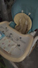 POUCH寶寶餐椅多功能可折疊家用座椅兒童吃飯餐桌坐椅嬰兒可坐餐桌椅 2025新款升級餐盤(pán)plus裸色告白+棉墊+涼椅套 曬單實(shí)拍圖