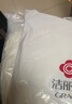 潔麗雅（Grace）100%新疆棉花填充純棉床笠10A抗菌A類(lèi)床罩床單床墊套防滑保護套 嫻雅-白【A類(lèi)抗菌100%純棉】 180cm*200cm 【單床笠】 曬單實(shí)拍圖