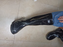 回力男士高中筒雨鞋成人雨靴膠鞋套鞋防水鞋水靴XHL38-B 黑色高筒 46  曬單實(shí)拍圖