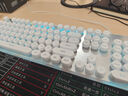 惠普（HP）K500Y有線(xiàn)機械手感鍵盤(pán) 游戲電競辦公吃雞 104鍵全尺寸適用筆記本臺式電腦鍵盤(pán) 帶旋鈕黑色 曬單實(shí)拍圖
