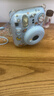 凌云鶴適用拍立得mini12保護殼富士相片袋透明水晶殼相機包 【藍色背繩+貼紙】透明保護殼 【拍立得mini12保護殼】 曬單實(shí)拍圖