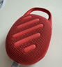 JBL CLIP5 音樂(lè )盒五代 藍牙音箱 便攜防水音箱 登山裝備 jbl clip5 掛式音響 禮物小音響 活力紅 曬單實(shí)拍圖