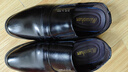 鹿亞達真皮男士商務(wù)休閑百搭大碼皮鞋正裝鞋牛皮男鞋舒適透氣軟面皮男鞋 套腳（真牛皮） 38 曬單實(shí)拍圖