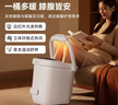 美的（Midea）泡腳桶殺菌足浴盆加熱暖膝暖腹自動(dòng)按摩保暖洗腳盆噴淋生日禮物送男女友長(cháng)輩 ZL505 曬單實(shí)拍圖