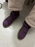 足力健大師老人鞋女秋冬季媽媽鞋中老年媽媽健步鞋奶奶休閑運動(dòng)鞋加絨棉鞋男 A1666紫色女款 四季款 38 曬單實(shí)拍圖