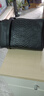 高巴度（GORBADO）真皮女士包包2026新款時(shí)尚軟皮多隔層情人節媽媽款腋下單肩斜挎包 黑色小號 曬單實(shí)拍圖