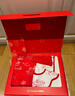 全棉時(shí)代新生嬰兒衣服禮盒嬰兒用品寶寶用品大全新年節慶拜年禮盒 亭臺畫(huà)卷紅底（五件套） 066 曬單實(shí)拍圖