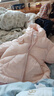 巴拉巴拉童裝寶寶羽絨服男童冬裝女童連帽外套萌趣2025新款面包服外套 曬單實(shí)拍圖