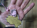 仿黃金手機掛繩hellokitty貓鑰匙扣KT貓可愛(ài)金閃閃卡通手機鏈包包掛件車(chē)掛飾送女友 KT貓掛飾 曬單實(shí)拍圖