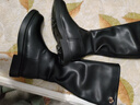 達芙妮厚底長(cháng)筒靴女款2025秋冬季騎士靴女不過(guò)膝長(cháng)靴顯瘦高筒靴子 曬單實(shí)拍圖