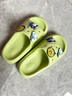 變形金剛（Transformers）變形金剛兒童拖鞋夏款中大男童寶寶洗澡軟底防滑涼拖鞋 綠色230碼 曬單實(shí)拍圖