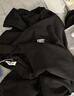 馬克華菲不變形衛衣男款春秋2026新款重磅圓領(lǐng)中性風(fēng)長(cháng)袖外套 黑 L 曬單實(shí)拍圖