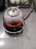 DEATKN德國玻璃煮茶壺新款圍爐煮茶器家用提梁壺耐高溫明火電陶爐燒水壺 1500w雪花銀電陶爐+繞線(xiàn)提梁壺+蒸煮內膽 1000ml 高硼硅玻璃 耐熱防爆 曬單實(shí)拍圖