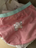 尼多熊兒童內褲女童三角內褲棉小女孩幼兒短褲不夾pp寶寶發(fā)育內褲 M碼 曬單實(shí)拍圖