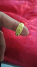 周大福滿(mǎn)天星蛇肚足金黃金戒指(工費:120計價(jià))EOF187生日禮物 足金 約3.05g 曬單實(shí)拍圖