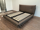 顧家家居納帕牛皮軟床主臥大床雙人床DS8502B【沙丘棕】納帕高腳款1.8*2.0 曬單實(shí)拍圖