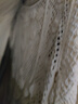 艾諾絲雅詩(shī)【商場(chǎng)同款】2026春季新款鉤織花朵鏤空針織罩衫針織衫50228149A 奶油米 M 曬單實(shí)拍圖