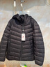 坦博爾輕薄羽絨服男短款秋冬天保暖時(shí)尚外套男士羽絨服短款外套TF246209 黑色 2XL (185) 曬單實(shí)拍圖
