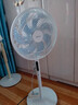 美的（Midea）電風(fēng)扇家用遠距送風(fēng)遙控智能落地扇七葉智能感溫立式電扇宿舍臥室搖頭 AI聲控風(fēng)隨溫變款35AS 曬單實(shí)拍圖