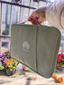 碼農華為HUAWEI MateBook E Go平板電腦包 12.35英寸保護套配件包收納 清新綠+白華為L(cháng)OGO 適用12-13寸 曬單實(shí)拍圖