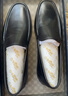 金利來(lái)（Goldlion）男鞋商務(wù)皮鞋套腳鞋平底一腳蹬豆豆鞋G582510018AAB黑色41 曬單實(shí)拍圖