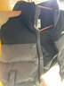 巴拉巴拉童裝兒童羽絨馬甲冬男童女童背心親子新款內膽拼接撞色運動(dòng)風(fēng) 黑灰色調00392 110 曬單實(shí)拍圖