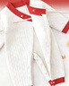貝瑞加（Babyprints）嬰兒連體衣春節過(guò)年衣服初生寶寶新年爬服新生兒滿(mǎn)月哈衣 元寶59 曬單實(shí)拍圖