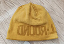 馬登工裝美式黃色提花針織帽冬帽山系日雜冷帽保暖大頭圍編織帽子男 暖黃色 （適配頭圍:52~58）cm 曬單實(shí)拍圖