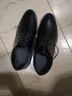 啄木鳥(niǎo)皮鞋男士英倫休閑尖頭系帶商務(wù)正裝工作上班面試鞋結婚新郎伴郎鞋 黑色 42 曬單實(shí)拍圖