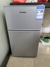 海爾同款現代冰箱【家電補貼20%】小冰箱一級能效省電家用租房車(chē) 銀色雙門(mén)118升級款一級能效 68升 曬單實(shí)拍圖