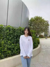 真維斯（Jeanswest）純棉長(cháng)袖t恤女春秋2026新款韓系內搭打底衫寬松時(shí)尚休閑圓領(lǐng)上衣 曬單實(shí)拍圖
