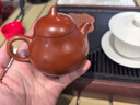 璽翰雅（ROYHOYE）宜興紫砂壺純手工小容量功夫茶具原礦朱泥茄瓜壺一人用小品泡茶壺 茄瓜壺 150cc 一人用小品泡茶壺 曬單實(shí)拍圖