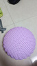 朗威瑜伽平衡氣墊球平衡盤(pán)核心力量康復訓練腳踩按摩盤(pán)兒童腳踝鍛煉 云朵/紫 【升級款+充氣筒】 34cm 曬單實(shí)拍圖