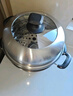 美的（Midea）蒸鍋湯鍋 304不銹鋼蒸鍋多層家用5-6個(gè)人蒸煮一體多功能鍋蒸包子 曬單實(shí)拍圖