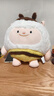 dongdong小羊蛋仔派對周邊公仔毛絨玩具蜜蜂羊蜜抱枕送女生日禮物 蜜蜂羊 40cm 曬單實(shí)拍圖