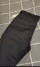 羅蒙（ROMON）休閑褲子男秋季商務(wù)潮流西褲彈力修身百搭通勤四季男裝 黑32 曬單實(shí)拍圖