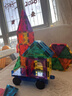 布魯奇彩窗磁力片兒童玩具男孩3-6歲磁力積木新年益智玩具1-3歲生日禮物 曬單實(shí)拍圖