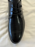 海瀾之家HLA皮鞋男士商務(wù)休閑秋冬德比正裝鞋子男H135/H171 黑色40 曬單實(shí)拍圖