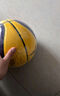安駱達湖人黑曼巴科比7號籃球限量PU吸濕軟皮耐磨防滑學(xué)生成人比賽籃球 7號黃黑科比籃球 曬單實(shí)拍圖