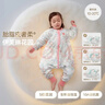 貝肽斯嬰兒睡袋恒溫胎脂皮兒童分腿睡袋嬰幼兒防踢被秋冬中厚 伊芙琳M 曬單實(shí)拍圖