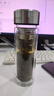 富光玻璃杯雙層 帶茶隔大容量隔熱茶杯高檔商務(wù)泡茶車(chē)載水杯透明杯子 曬單實(shí)拍圖