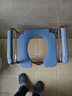 怡輝（YIHUI）馬桶增高器扶手架墊高墊老人殘疾人孕婦家用輔助起身椅加高坐便凳 曬單實(shí)拍圖