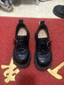 百麗（Belle）張凌赫推薦黑巧樂(lè )福鞋女商場(chǎng)英倫風(fēng)牛皮厚底小皮鞋E1Z1DAM6預售 黑色 36 曬單實(shí)拍圖