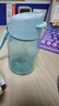 特百惠（Tupperware）嘟嘟企鵝350ML塑料杯夏季兒童可愛(ài)水杯子男女學(xué)生帶提繩 海霧藍 曬單實(shí)拍圖