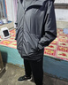 鴻星爾克防潑水夾克風(fēng)衣外套春季連帽上衣防風(fēng)騎行服戶(hù)外休閑長(cháng)袖跑步衫 曬單實(shí)拍圖