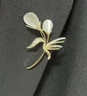 紀詩(shī)哲（GIEVSZHE）輕奢郁金香胸針高檔女禮盒裝高檔奢侈飾品送女友送領(lǐng)導長(cháng)輩禮物 四葉郁金香浪漫胸針-高檔胸花 曬單實(shí)拍圖