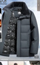 雪中飛90絨羽絨服爸爸裝男士冬季保暖防寒羊毛領(lǐng)中老年加厚外套190 曬單實(shí)拍圖