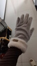 MISSION UV羊毛保暖手套女秋冬加厚加絨戶(hù)外開(kāi)車(chē)騎行電動(dòng)自行車(chē)防風(fēng)防寒觸屏 曬單實(shí)拍圖